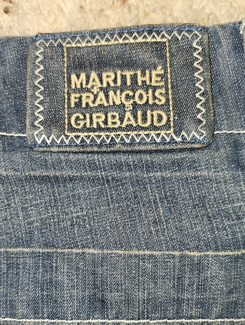 Vintage Marithe Francois Girbaud M+FG Pants with Black Velcro Straps - 32x33